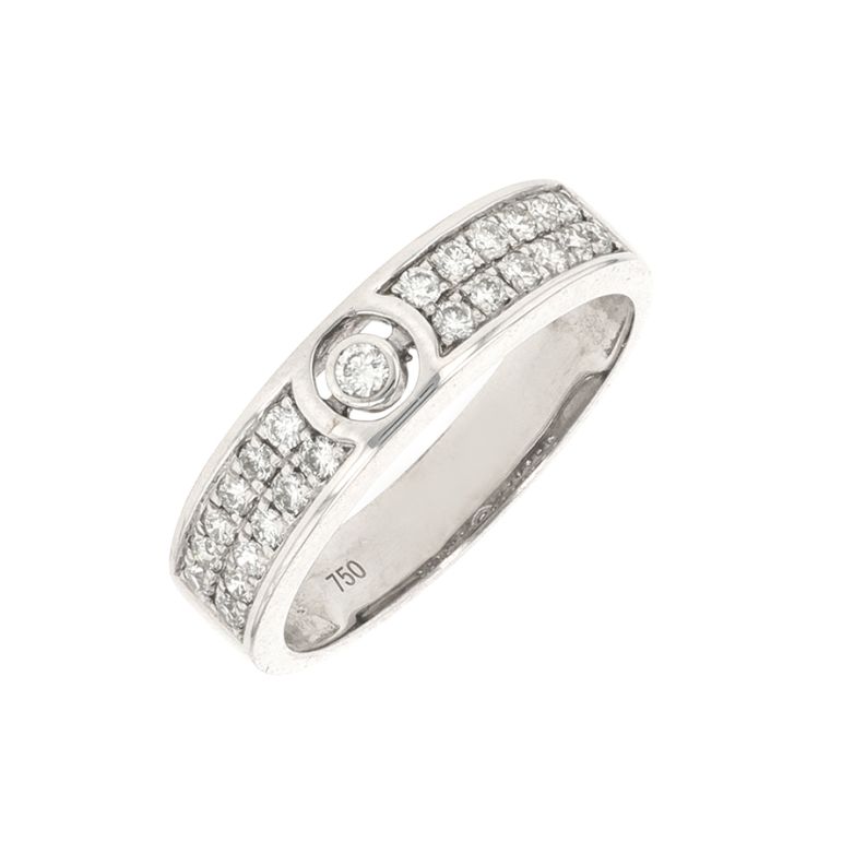 Acheter Bague diamants 0.40 carat or blanc 4.46g Comme neuf - 1200,00 € Bague diamants 0.40 carat or blanc 4.46g Comme neuf - reconditionné disponible sur Gemme Les Bijoux